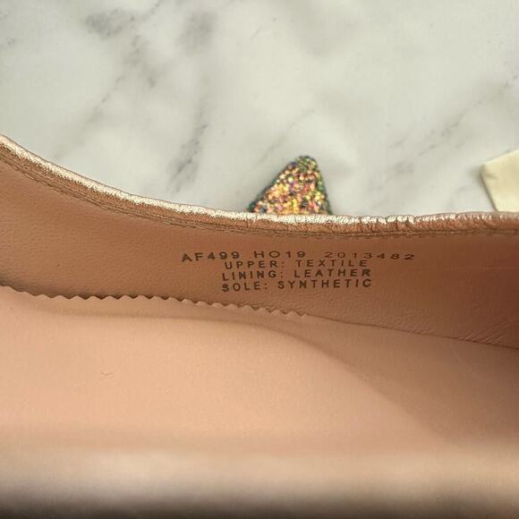 J.Crew D'Orsay Pump Heels Size 9.5 New Pink Green Glitter Point Toe Wicked - Picture 9 of 9